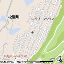 愛媛県東温市松瀬川533-139周辺の地図