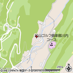 愛媛県東温市松瀬川乙-1021周辺の地図