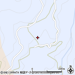 高知県長岡郡大豊町西久保449周辺の地図