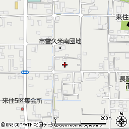 プリンセス来夢周辺の地図