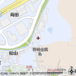 東洋木材株式会社九州工場周辺の地図