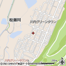 愛媛県東温市松瀬川533-133周辺の地図