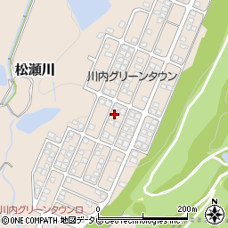 愛媛県東温市松瀬川533-124周辺の地図