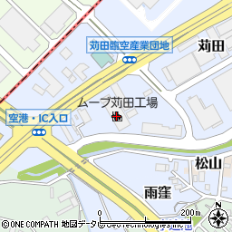 ムーブ苅田工場周辺の地図