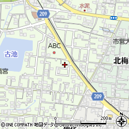 愛媛県松山市水泥町736周辺の地図