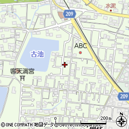 愛媛県松山市水泥町756周辺の地図