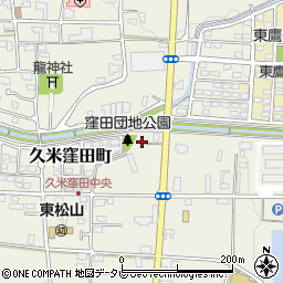 愛媛県松山市久米窪田町478周辺の地図