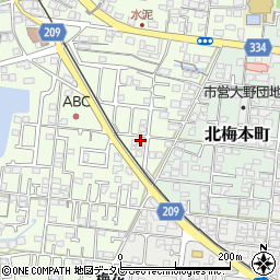 愛媛県松山市水泥町819周辺の地図