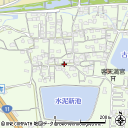 愛媛県松山市水泥町1171周辺の地図