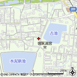 愛媛県松山市水泥町1098周辺の地図