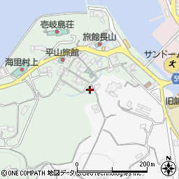 長崎県壱岐市勝本町湯本浦66周辺の地図