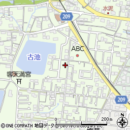 愛媛県松山市水泥町760周辺の地図