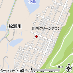 愛媛県東温市松瀬川533-135周辺の地図