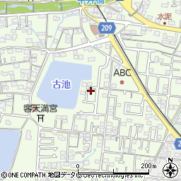 愛媛県松山市水泥町754周辺の地図