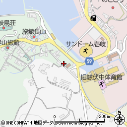 長崎県壱岐市勝本町湯本浦4周辺の地図