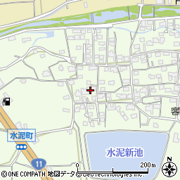 愛媛県松山市水泥町1154周辺の地図