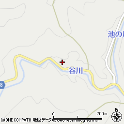 和歌山県田辺市秋津川3527-1周辺の地図