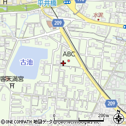 愛媛県松山市水泥町746周辺の地図