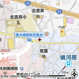 愛媛県東温市樋口1376周辺の地図