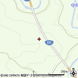 二川トンネル周辺の地図