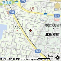 愛媛県松山市水泥町813周辺の地図