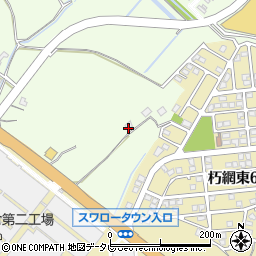 福岡県北九州市小倉南区朽網578周辺の地図