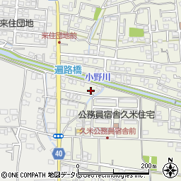 愛媛県松山市久米窪田町428-13周辺の地図