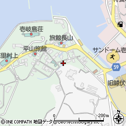 長崎県壱岐市勝本町湯本浦32周辺の地図