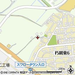 福岡県北九州市小倉南区朽網585周辺の地図