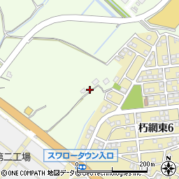 福岡県北九州市小倉南区朽網579周辺の地図