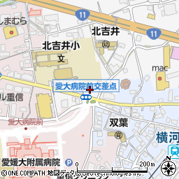 薬局日本メディカル 愛媛大学店周辺の地図