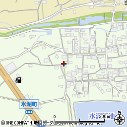 愛媛県松山市水泥町周辺の地図