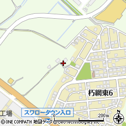 福岡県北九州市小倉南区朽網560周辺の地図
