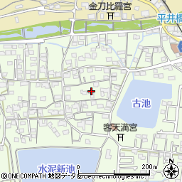 愛媛県松山市水泥町1063周辺の地図