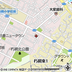 日豊ニュータウン会館周辺の地図