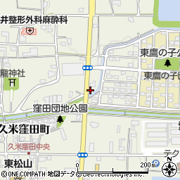 愛媛県松山市久米窪田町675周辺の地図