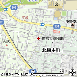 愛媛県松山市水泥町828周辺の地図