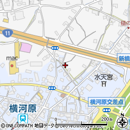 愛媛県東温市樋口655周辺の地図