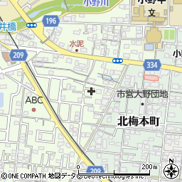 愛媛県松山市水泥町833周辺の地図