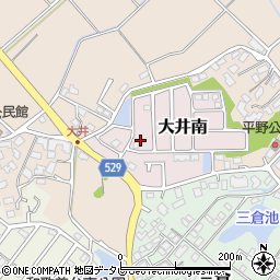福岡県宗像市大井南3-2周辺の地図
