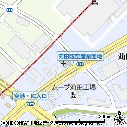 ブルーポートホテル苅田北九州空港周辺の地図