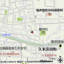 愛媛県松山市久米窪田町976-3周辺の地図