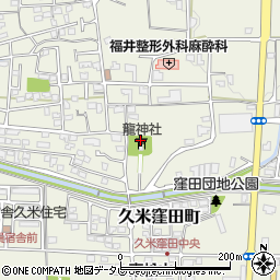 愛媛県松山市久米窪田町648-1周辺の地図