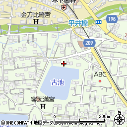 愛媛県松山市水泥町778周辺の地図