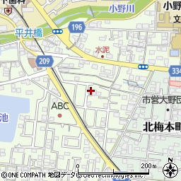 愛媛県松山市水泥町795周辺の地図