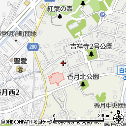 フラワーハイツ吉祥寺周辺の地図