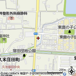 愛媛県松山市久米窪田町674-1周辺の地図