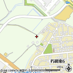 福岡県北九州市小倉南区朽網574周辺の地図