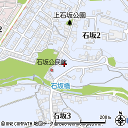 福岡県北九州市八幡西区石坂周辺の地図