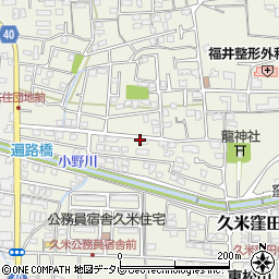 愛媛県松山市久米窪田町971周辺の地図